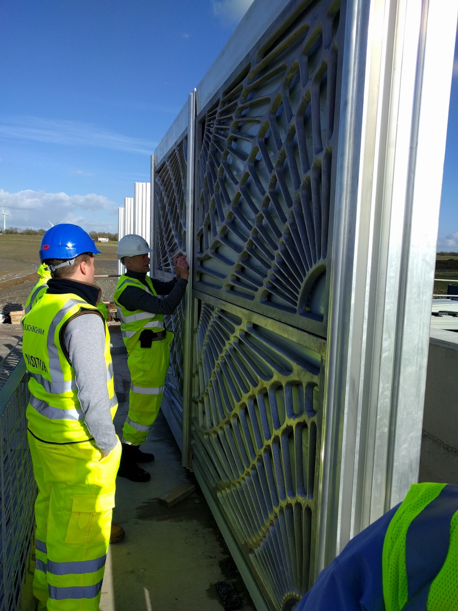 web inspecting the panels x